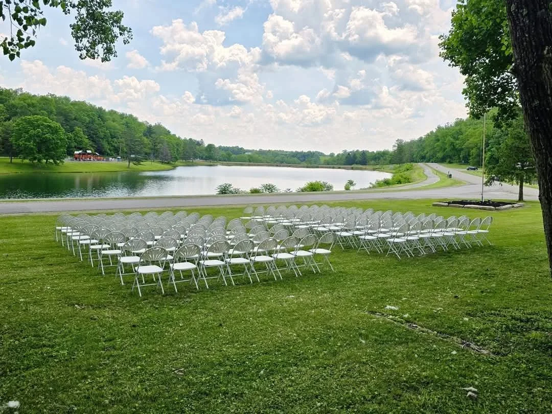 Chairs for corporate event rentals. Ada, Oklahoma