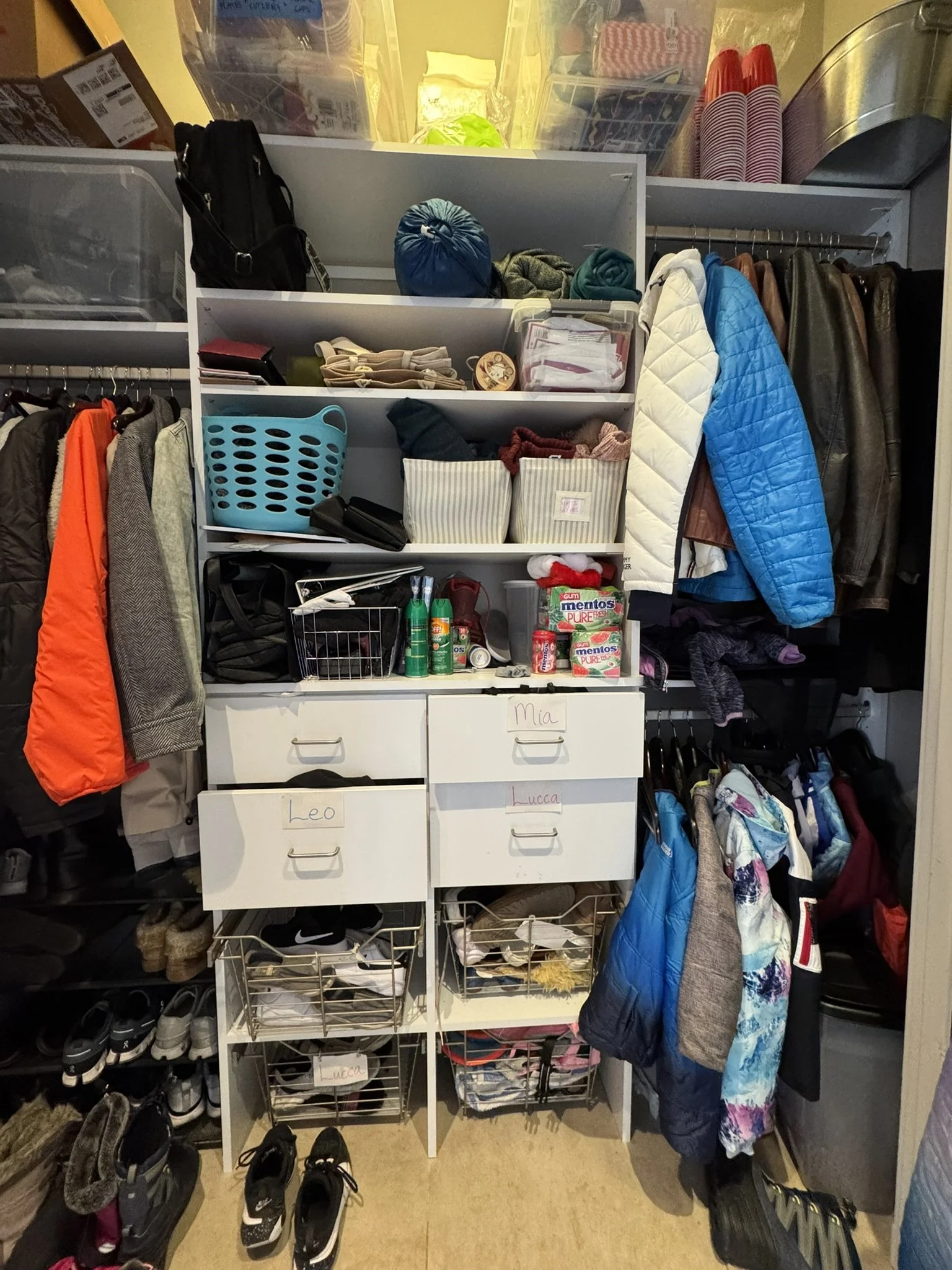 Before (Coat Closet)