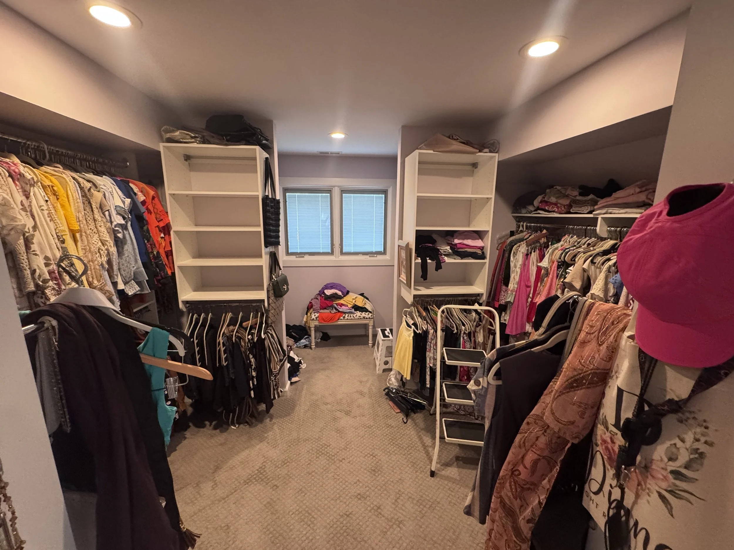 Before (Primary Closet)