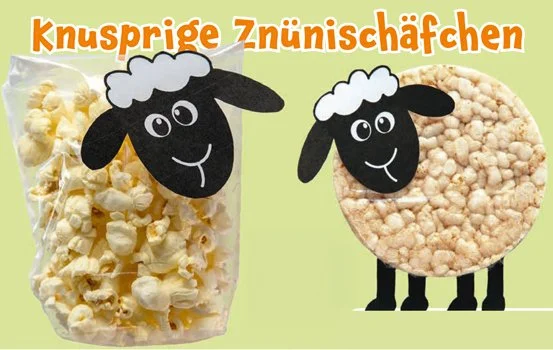 Knusprige Znünischäfchen