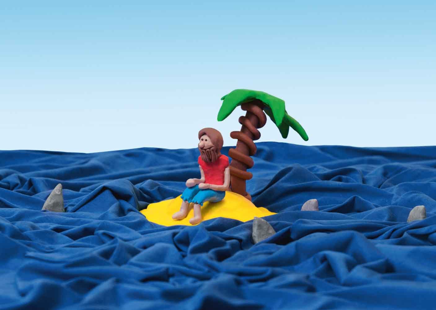 Einsame Insel (Grösse A4)