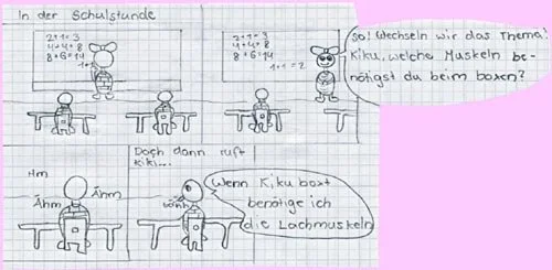 Kiki in der Schulstunde von Dominique (11 J.) aus Rohr