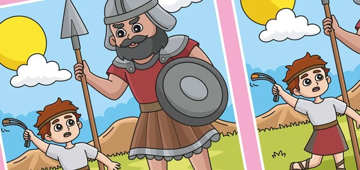 David und Goliat