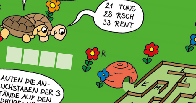Schildkröten-Rätsel