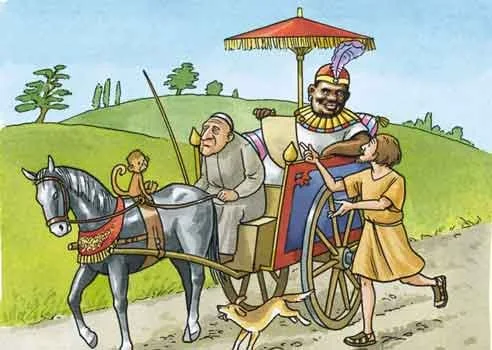 Philippus und der Hofbeamte