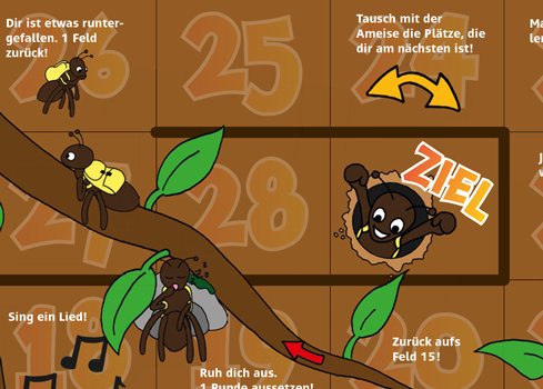 Ameisen-Spiel