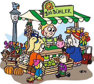 Marktstand – 20 Unterschiede