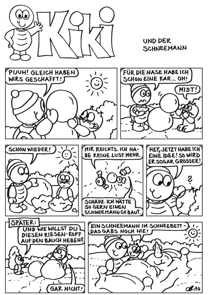 Kiki und der Schneemann