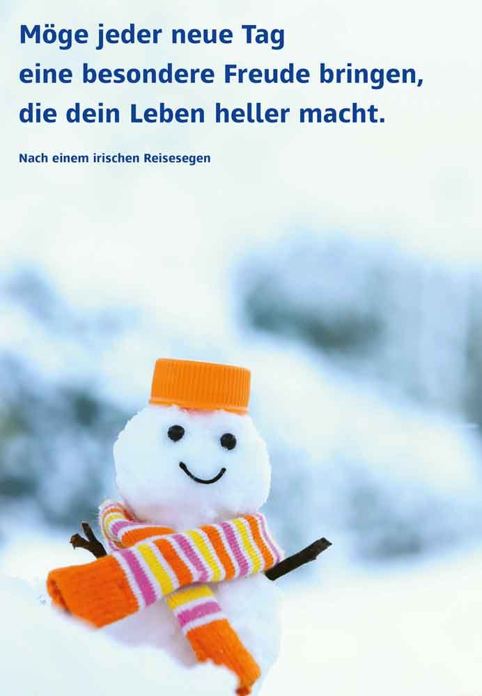 A4-Poster mit irischem Reisesegen