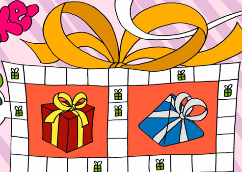 Geschenke-Spiel