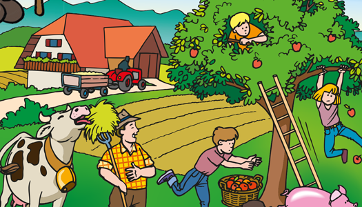 Bauernhof – 10 Unterschiede