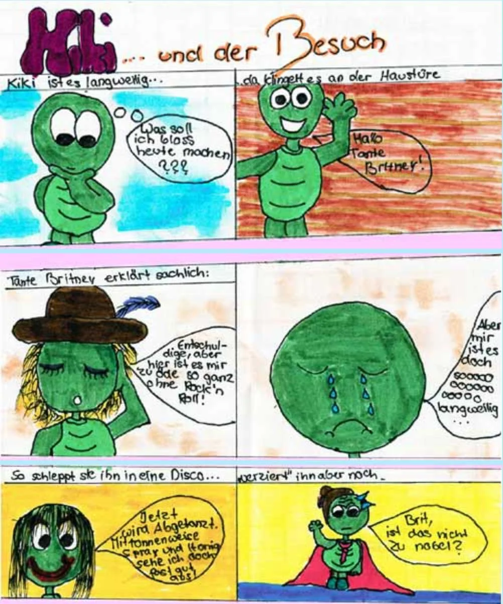 Kiki und der Besuch von Rahel (11 J.) aus Dürnten