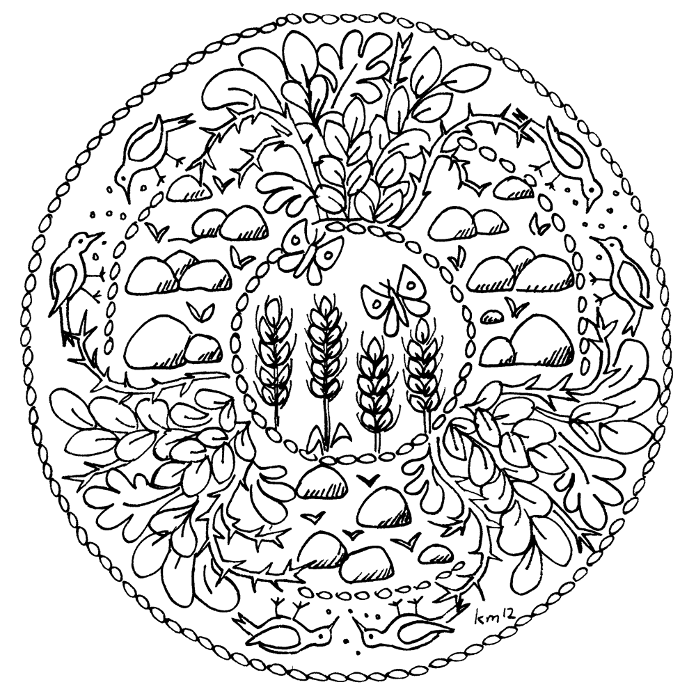 Saemann-Mandala (Gleichnis)