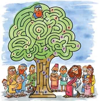 Zachäus, komm herunter!