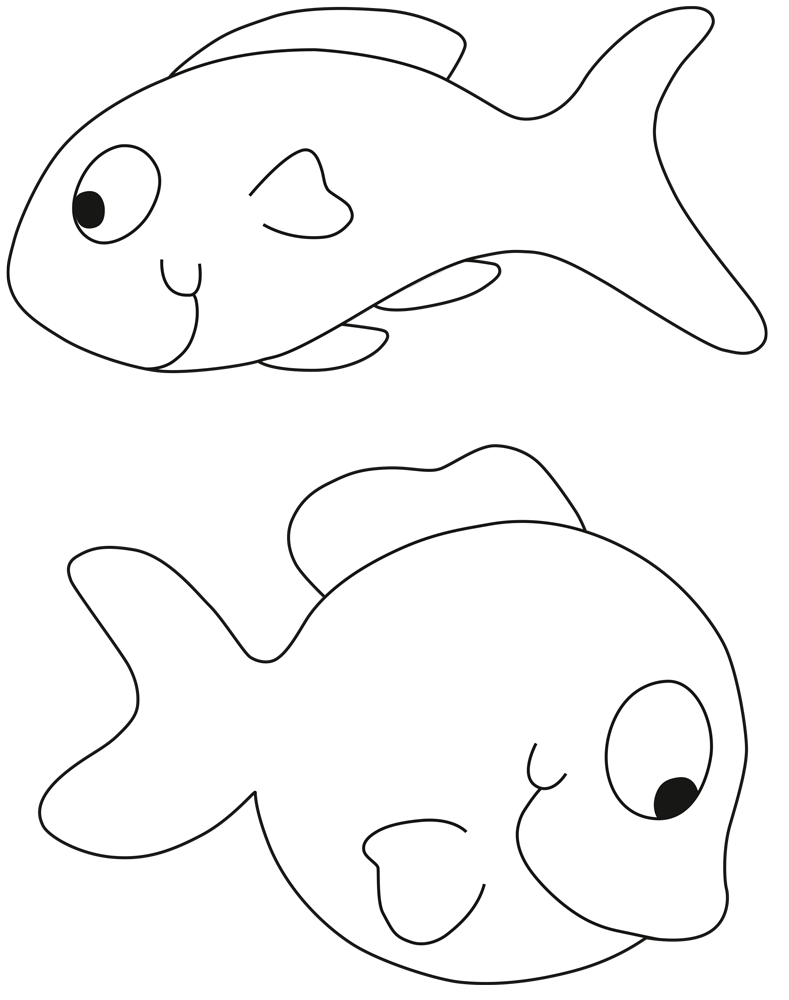 4 verschiedene Fische