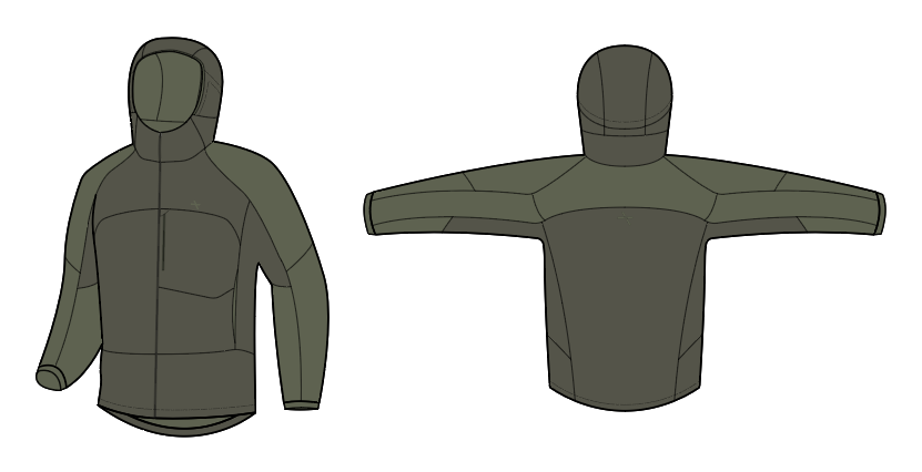 Synthetic Belay Jacket (WIP)