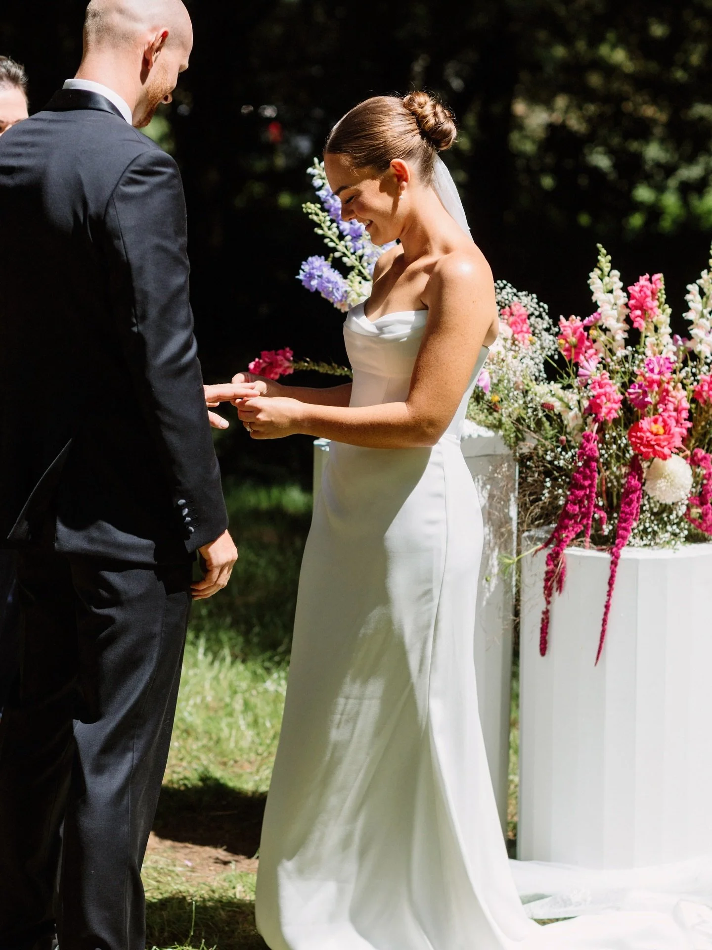 Emy &amp; Finn 2.0 🩷 A beautiful rural celebration on their family farm in Te Kuiti. The kind of day you wish you could bottle up forever. 

Coordination by @savethedate__celebrations
Associate coordinator @withsophie__ 
Photographer @annepaar 
Furn