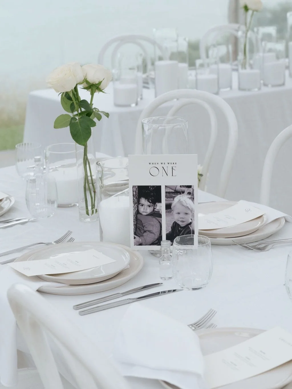 Table details for M+O at Orua Beach House 🕊️