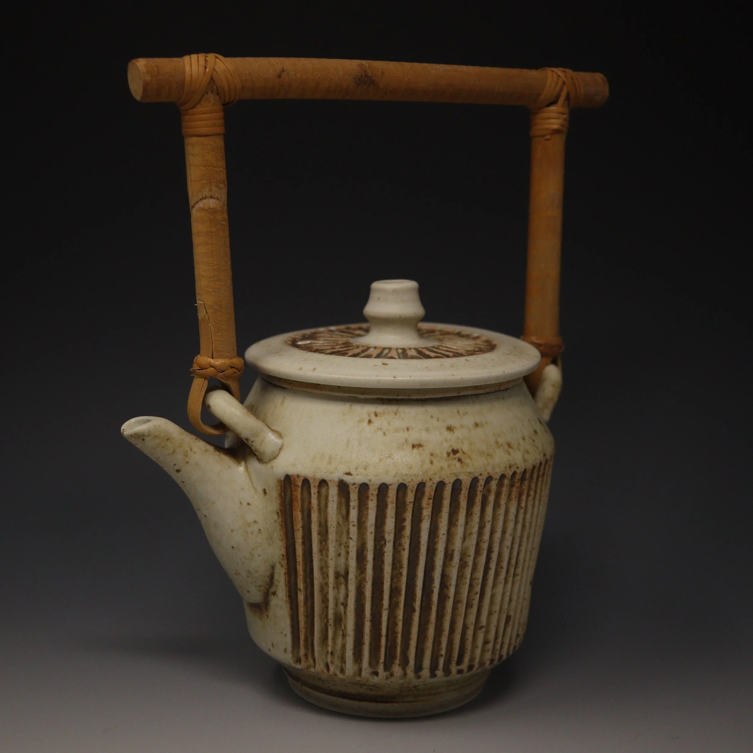 Bamboo Teapot Set — Shaun Craig Pottery