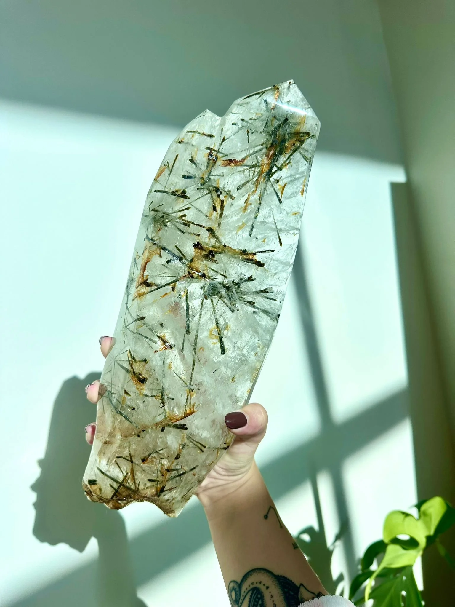 QUARTZO RUTILADO VERDE - XXL