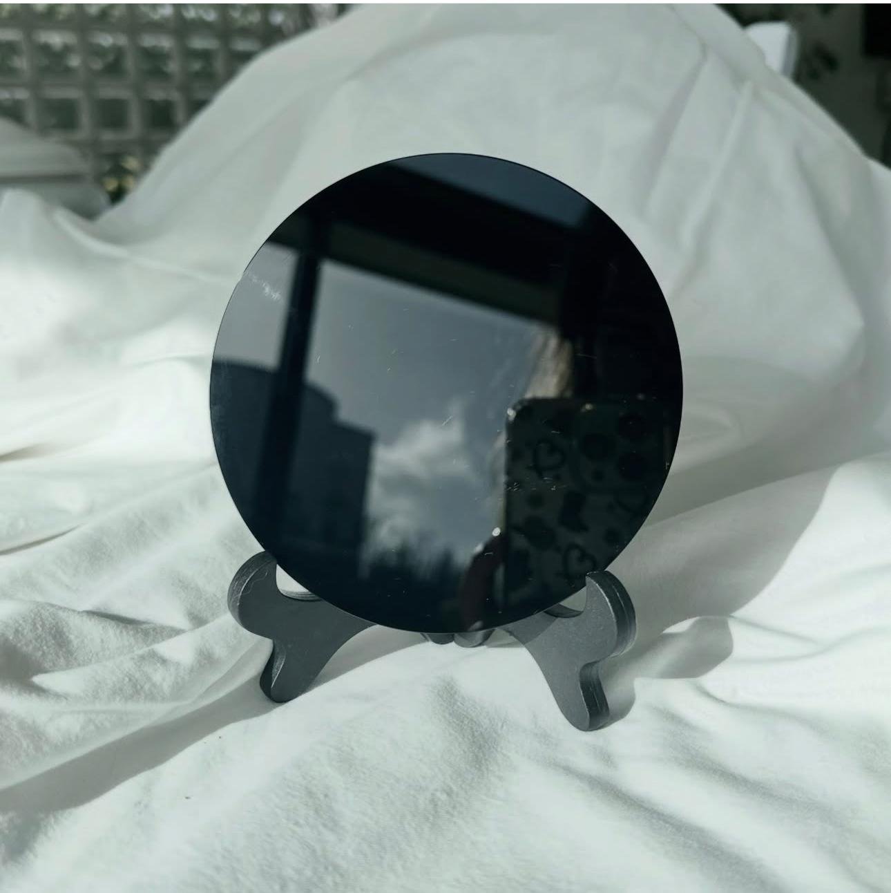 ESPELHO OBSIDIANA NEGRA