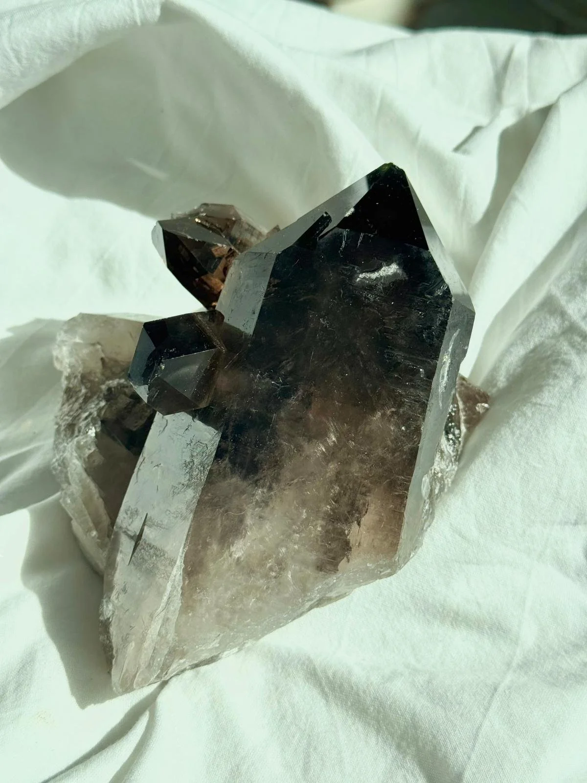 DRUSA DE QUARTZO FUMADO XL