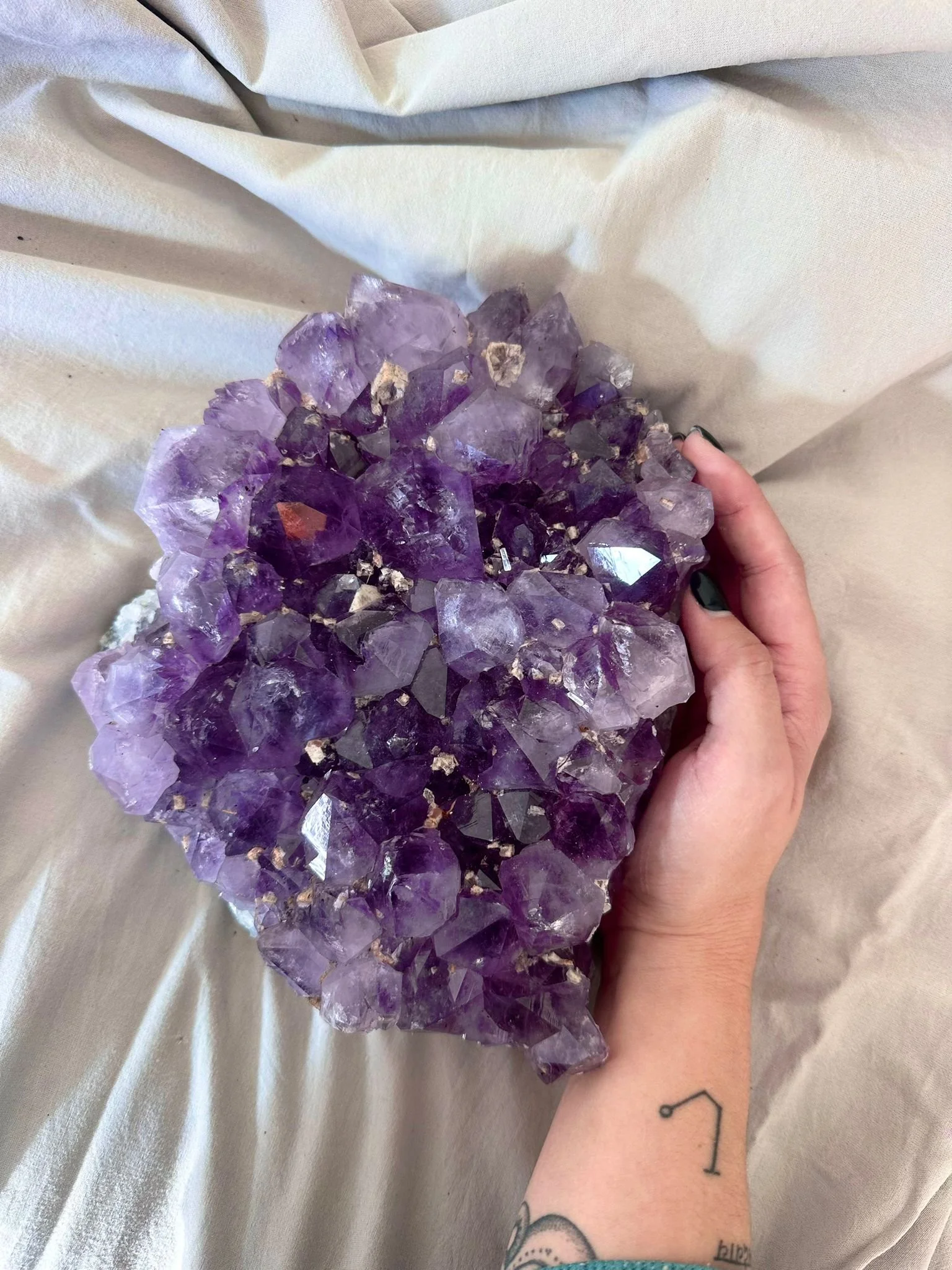 DRUSA DE AMETISTA XXL