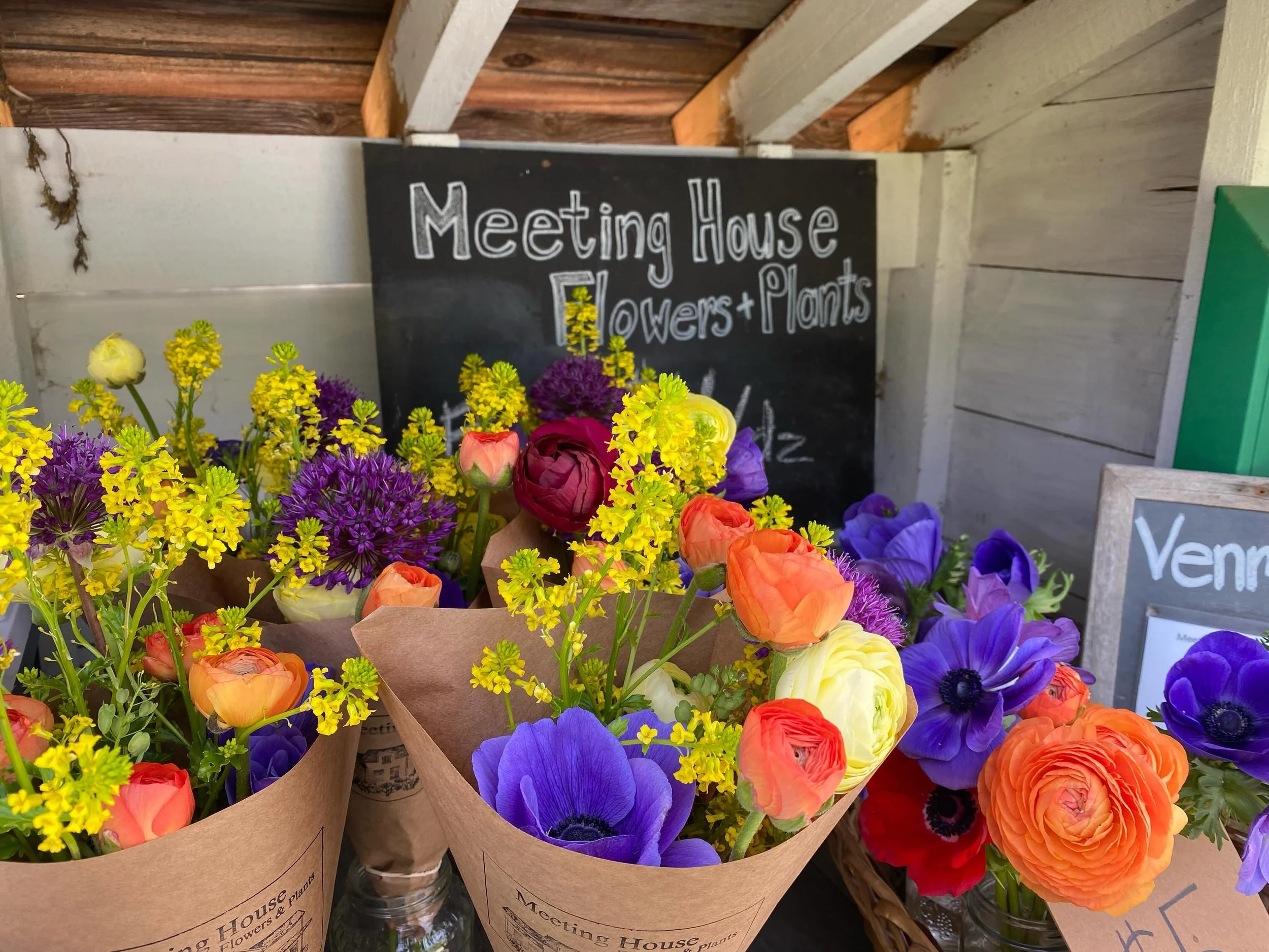We have our first flowers of the season out on our stand- mixed Ranunculus and Anemone Bouquets.
 482 Quaker Meeting House rd, Honeoye Falls NY 
Venmo or Cash in the Green Box at the stand.
Please stay safe and park in our driveway when picking up fl