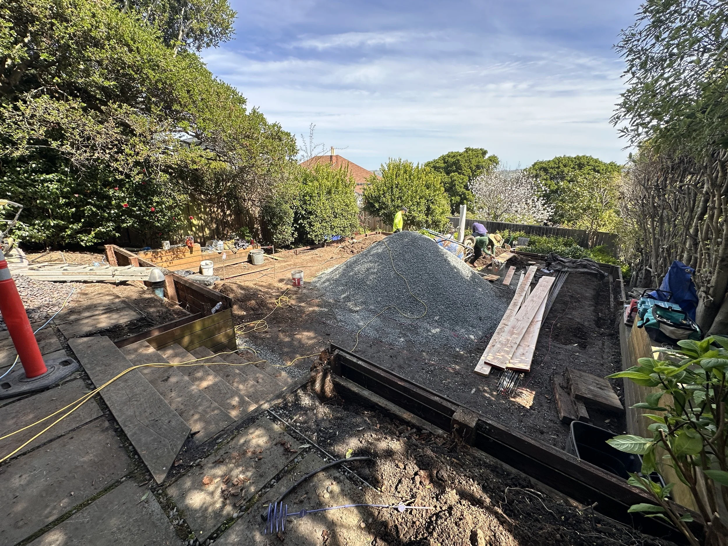 Terrace construction