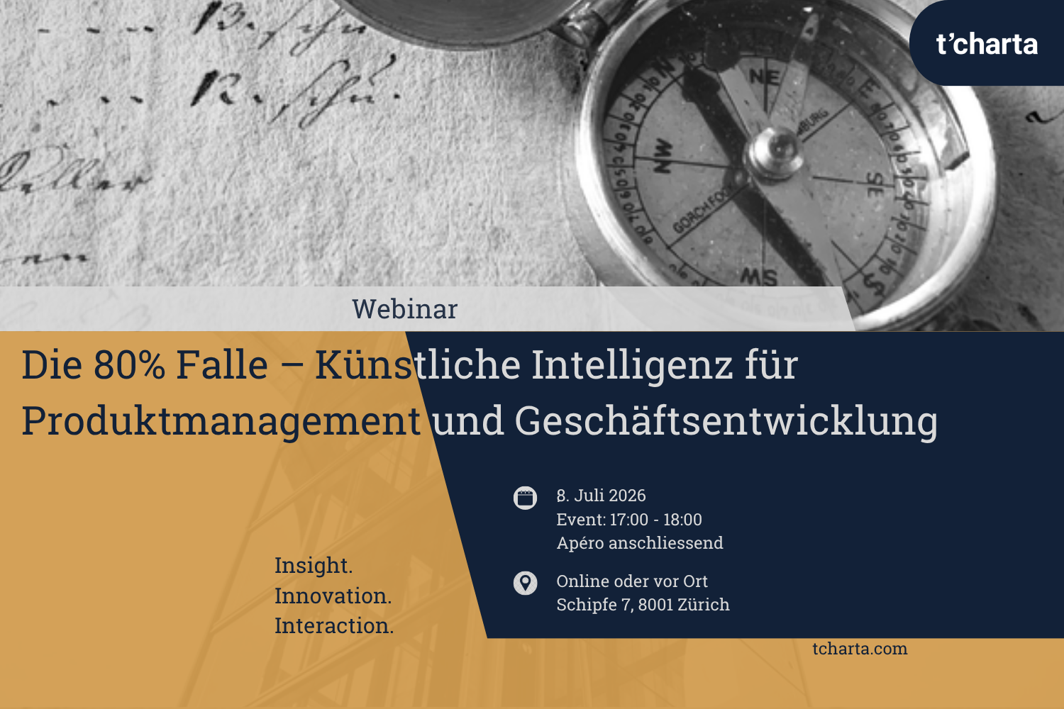 Die 80% Falle – Künstliche Intelligenz für Produktmanagement und Geschäftsentwicklung&nbsp;