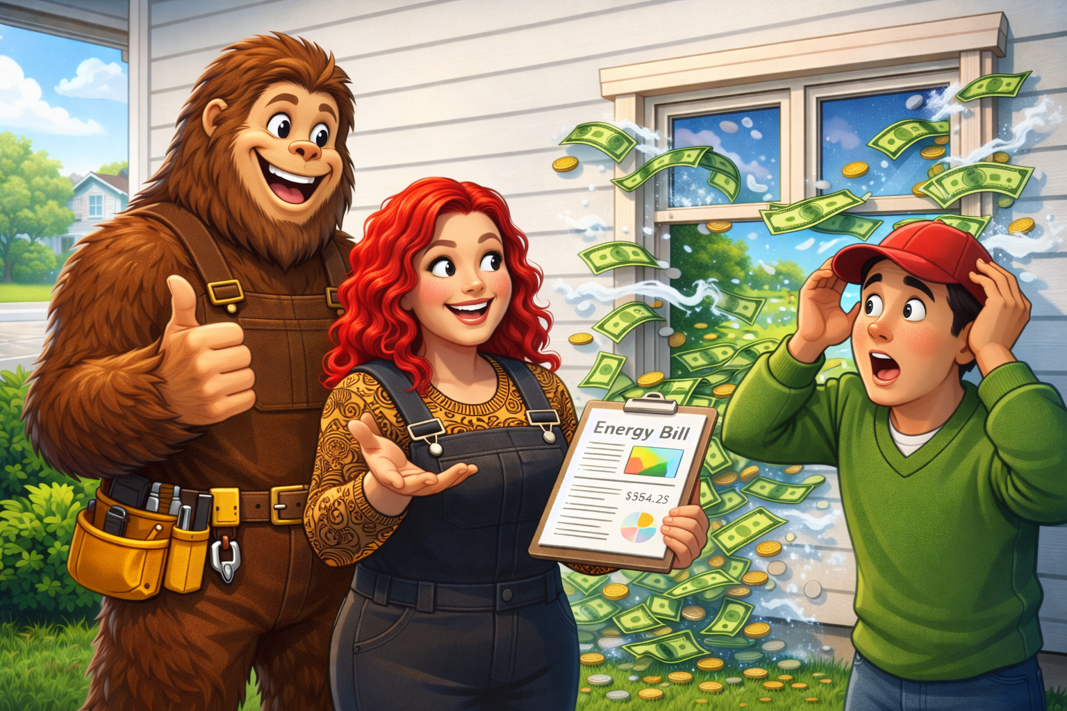 Energy efficient residential window replacement by HWY 38 Glass serving homeowners in Brigham City and Northern Utah with professional window installation.