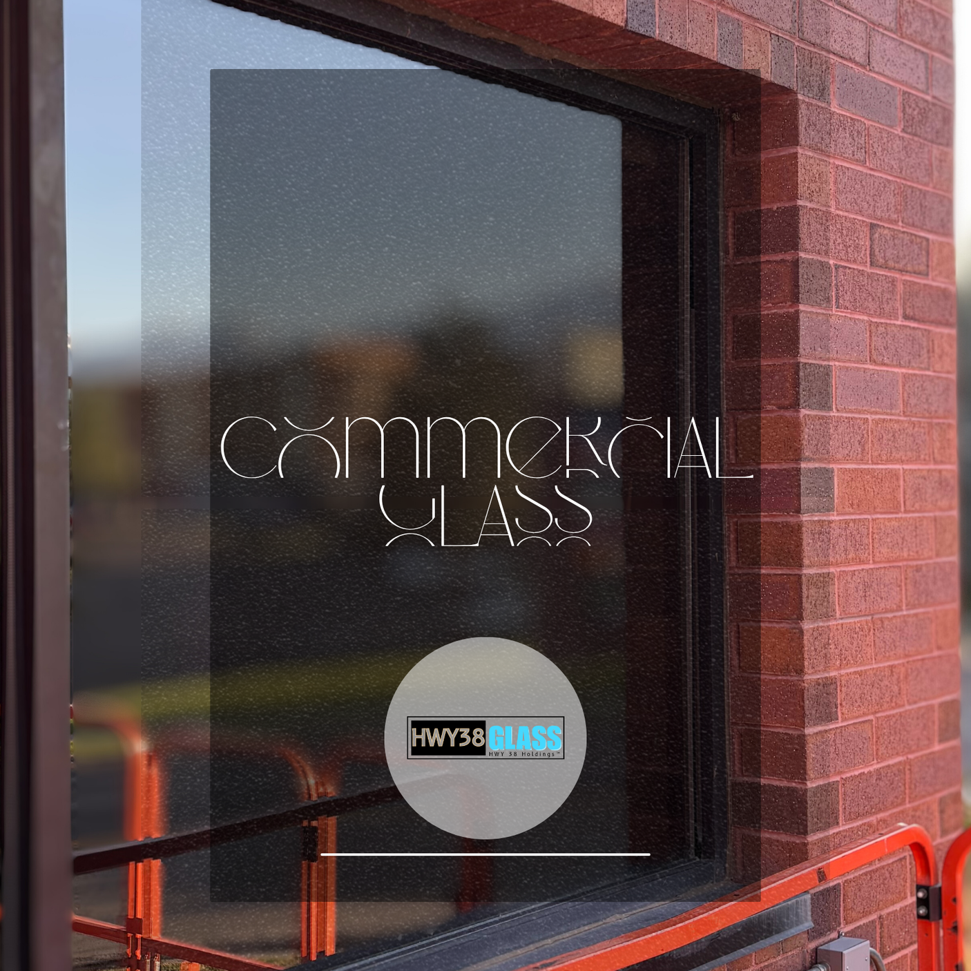 Commercial glass installation and storefront glass repair by HWY 38 Glass providing professional glass services for businesses across Northern Utah.