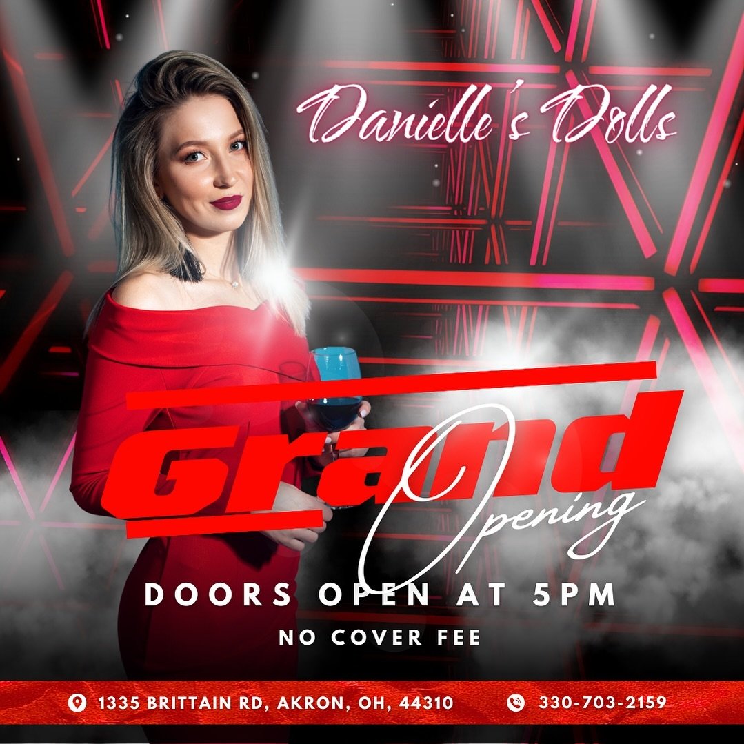 Get ready to play, gentlemen! 🎉 Today&rsquo;s the day Danielle&rsquo;s Dolls opens its doors, and we&rsquo;re bringing the heat! Join us for a night of seductive surprises and irresistible entertainment. Let&rsquo;s make some memories together! 💋✨ 