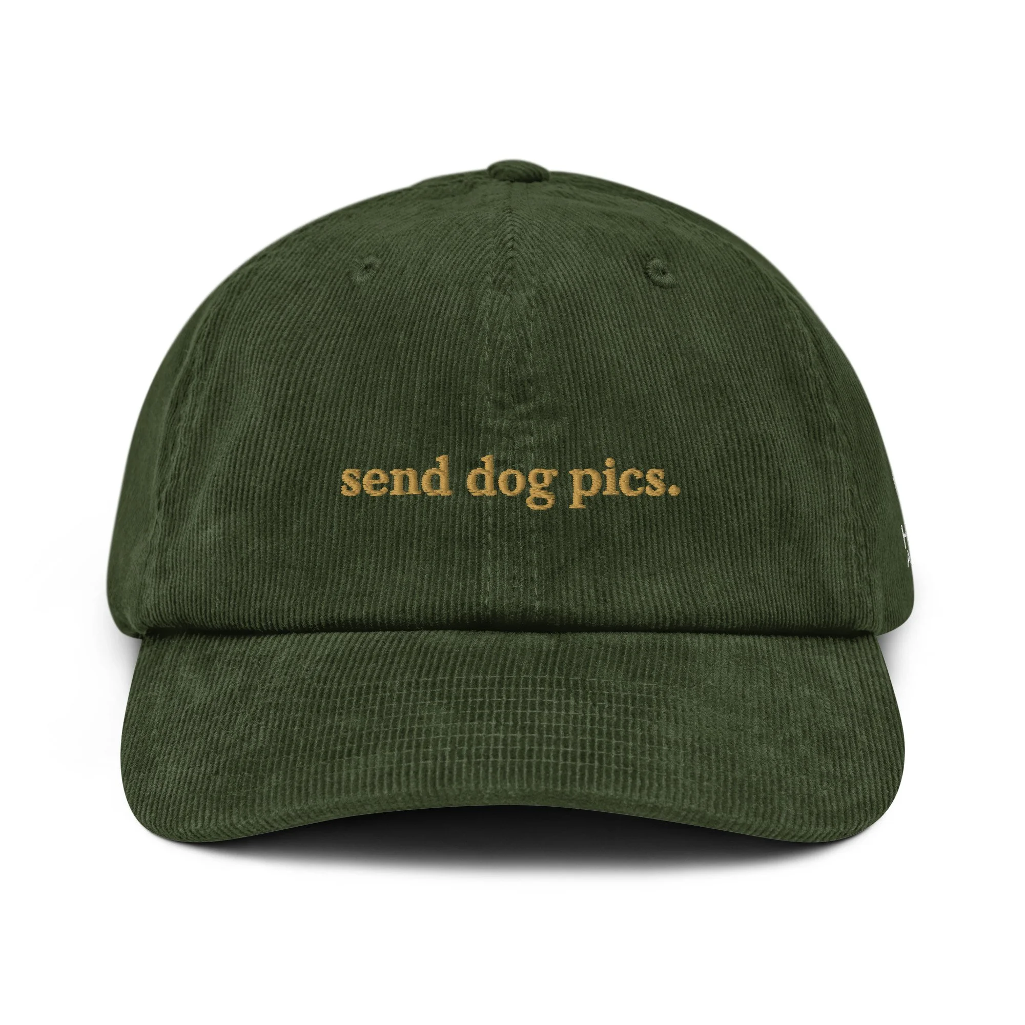 'Send Dog Pics" SHS Corduroy hat