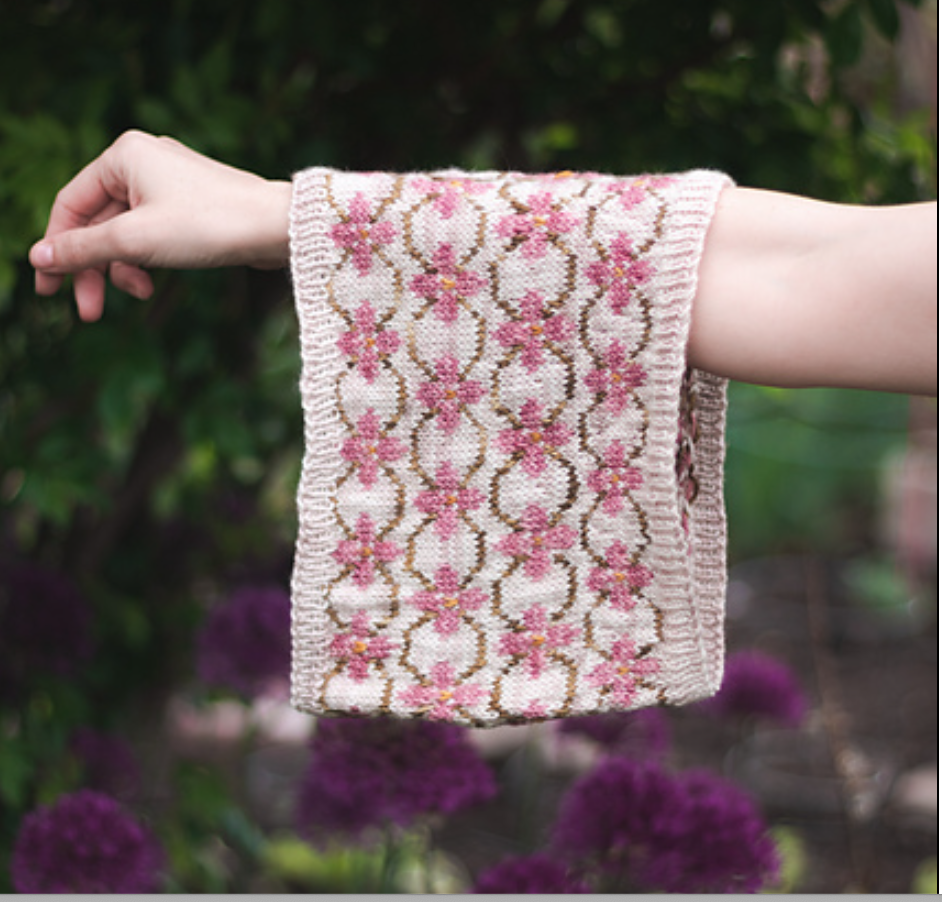 Colorwork Garden Cowl - Tuesdays, March 10, 11:30 am - 1 pm and March 17, 11:30 am - 12:30 pm
