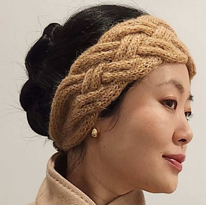 Braided Headband: Cable without a Cable Needle - Saturday, 4/4 &amp; Sunday, 4/12, 10 am - 12 noon