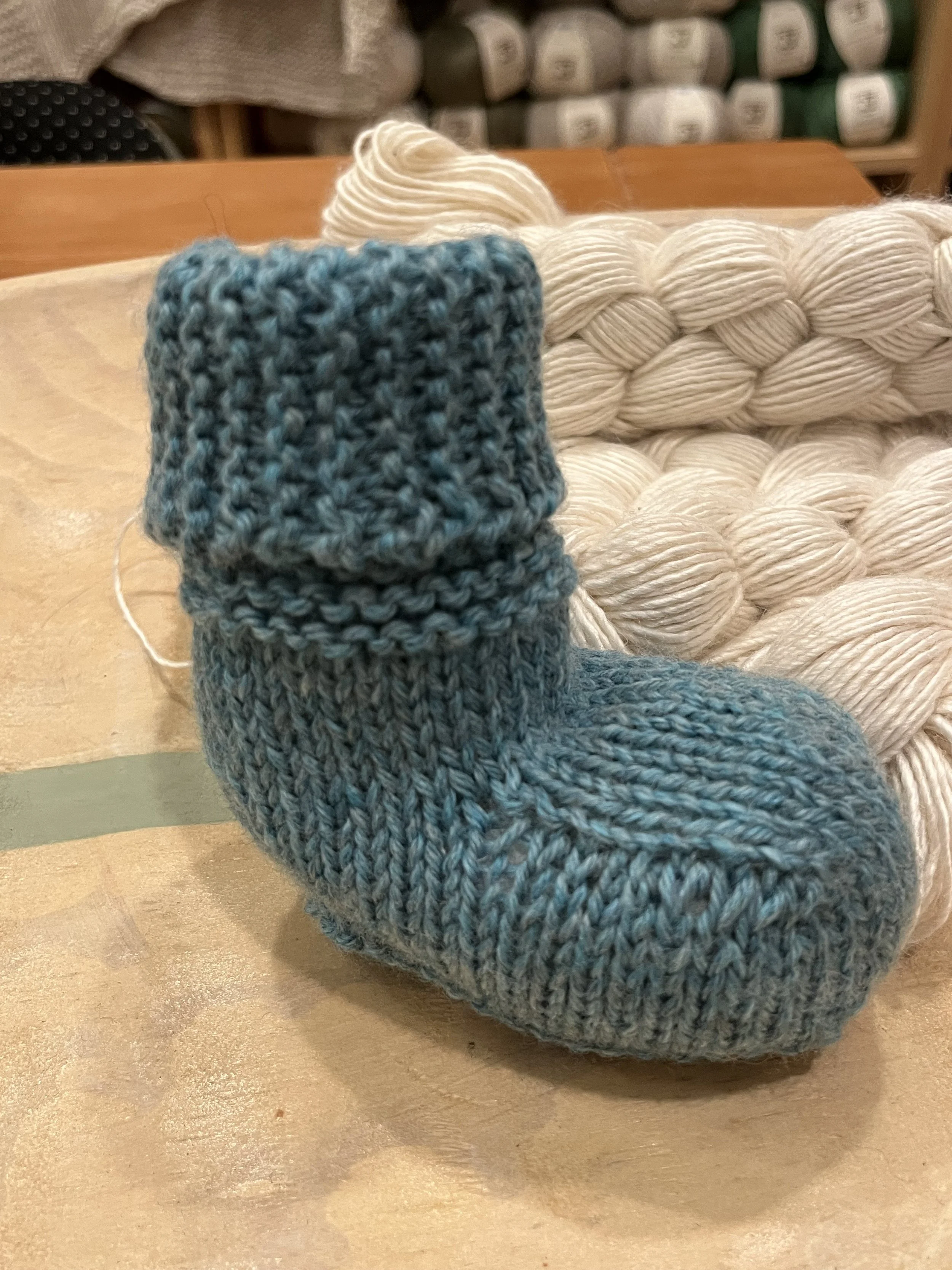 Knit Baby Ugg Booties -  Fridays, September 18 &amp; 25, 11:30 am - 1 pm