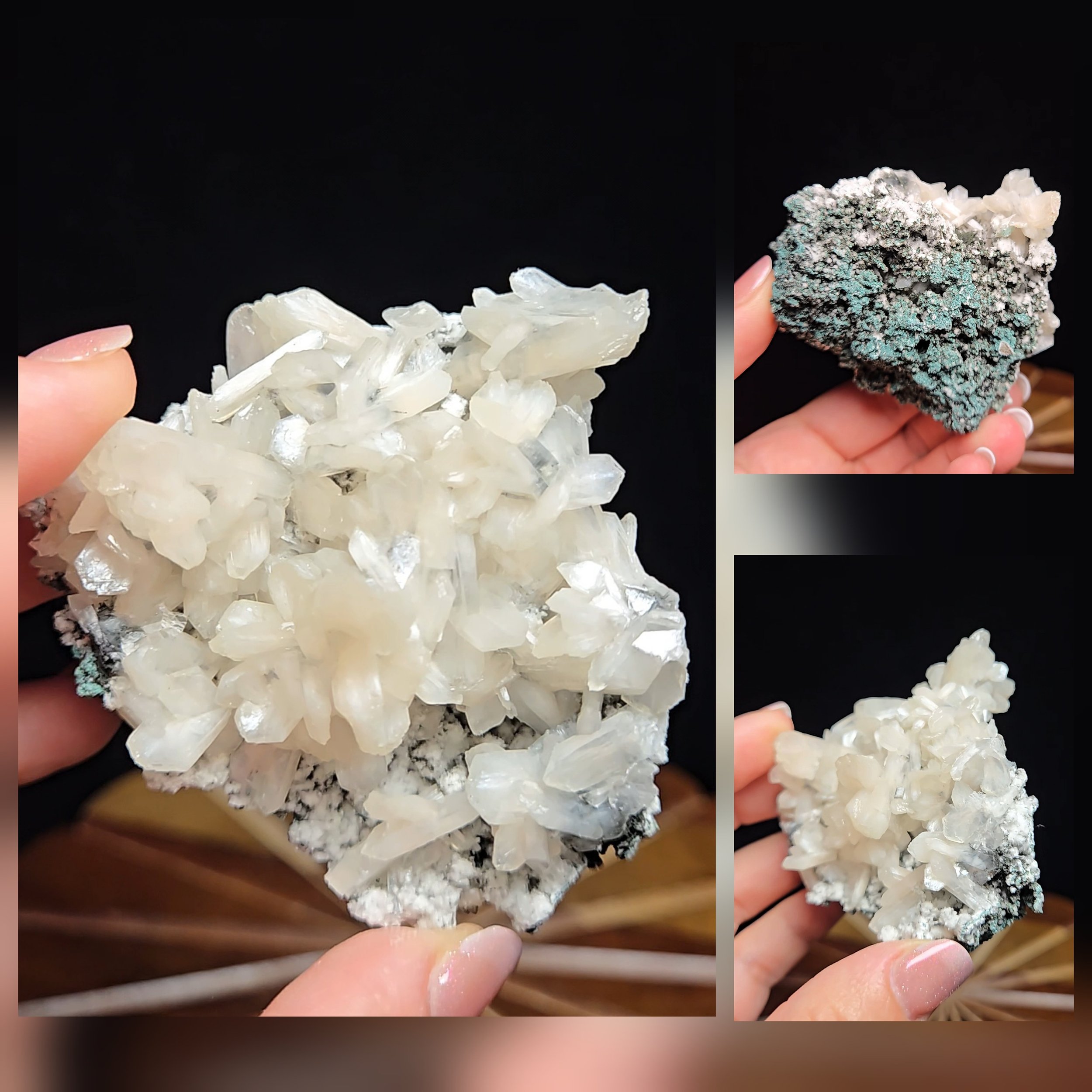 .Stilbite, Calcédoine #34B