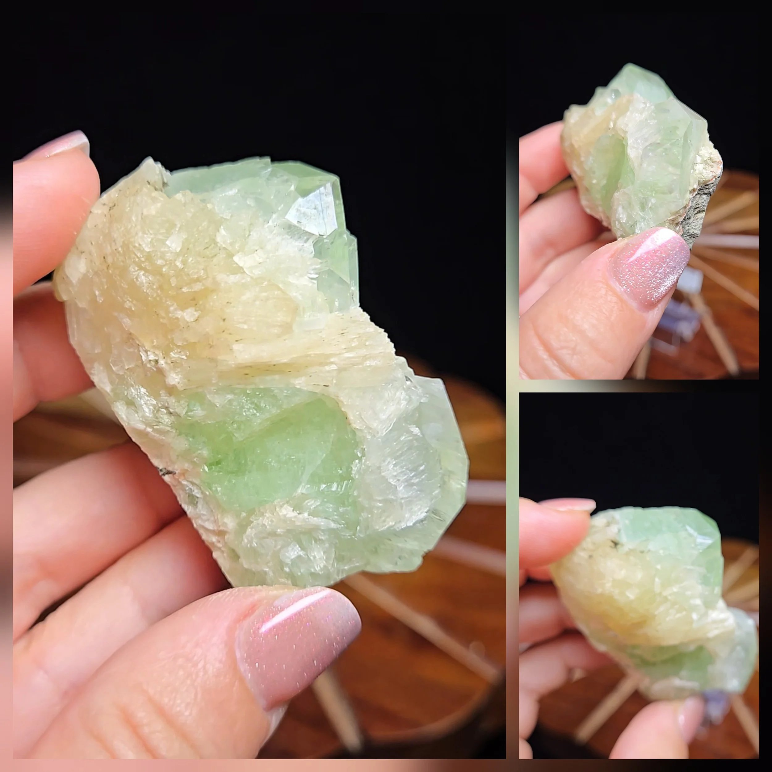 .Apophyllite, Stilbite, Heulandite #21A