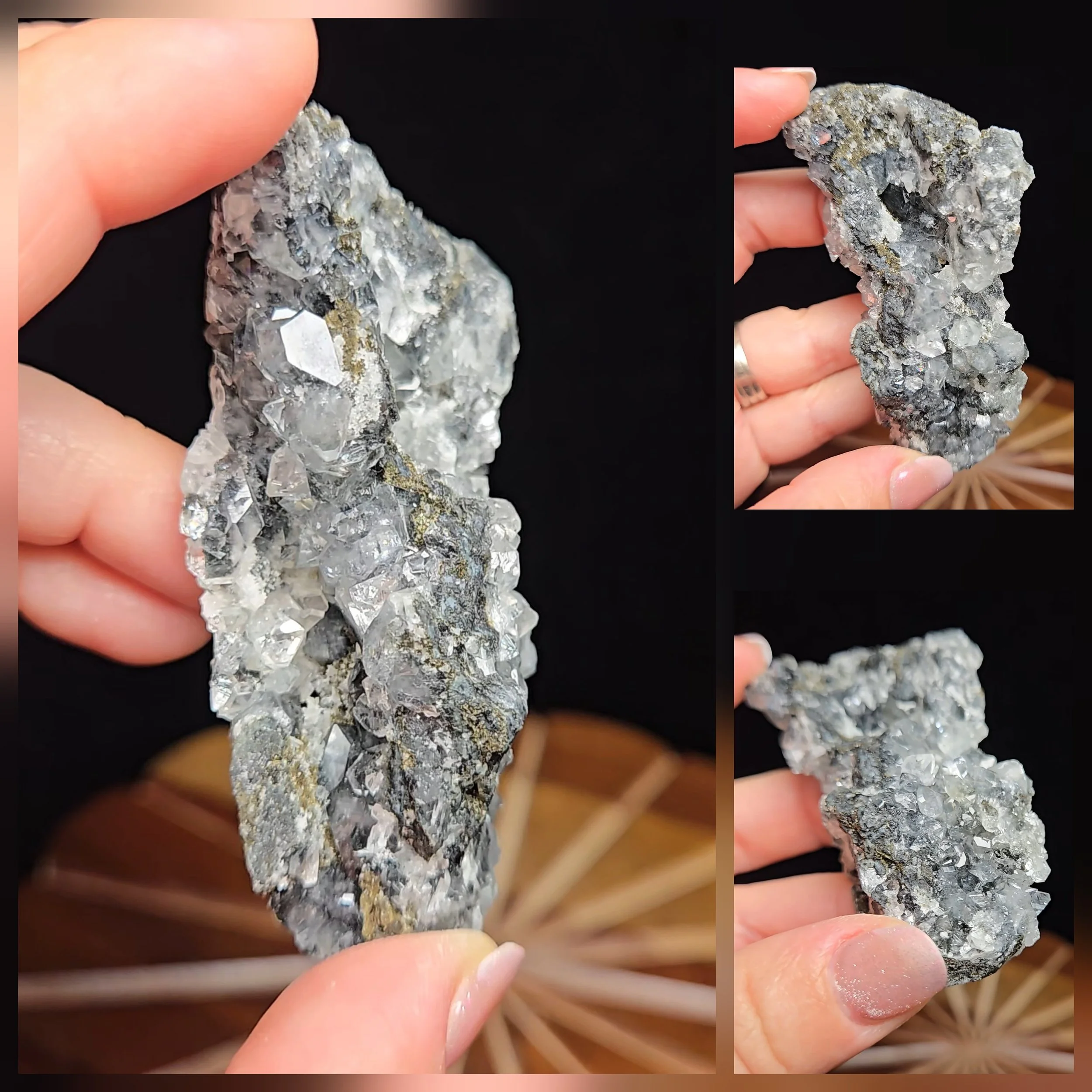 .Apophyllite, Calcédoine #41A