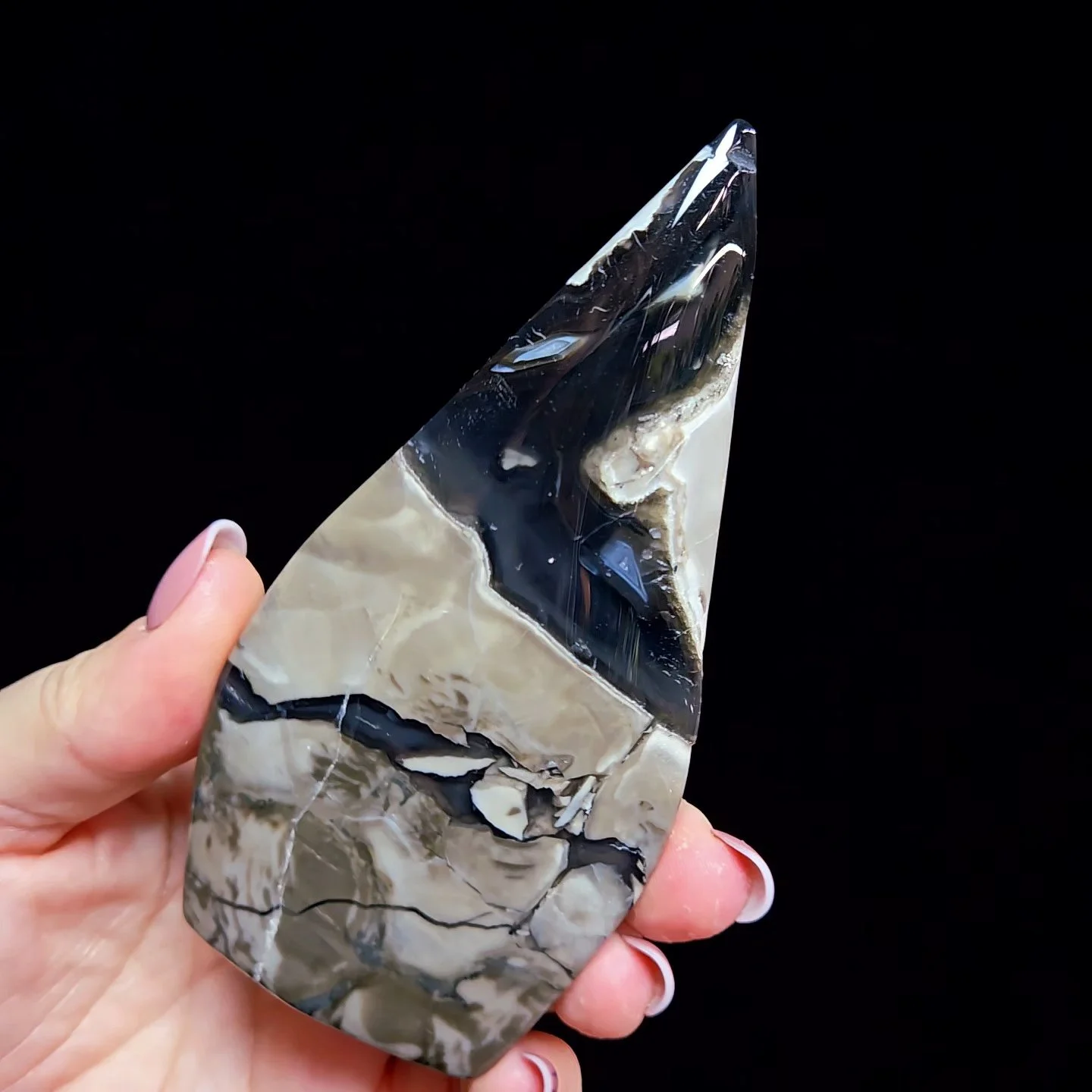.Agate volcanique #19B