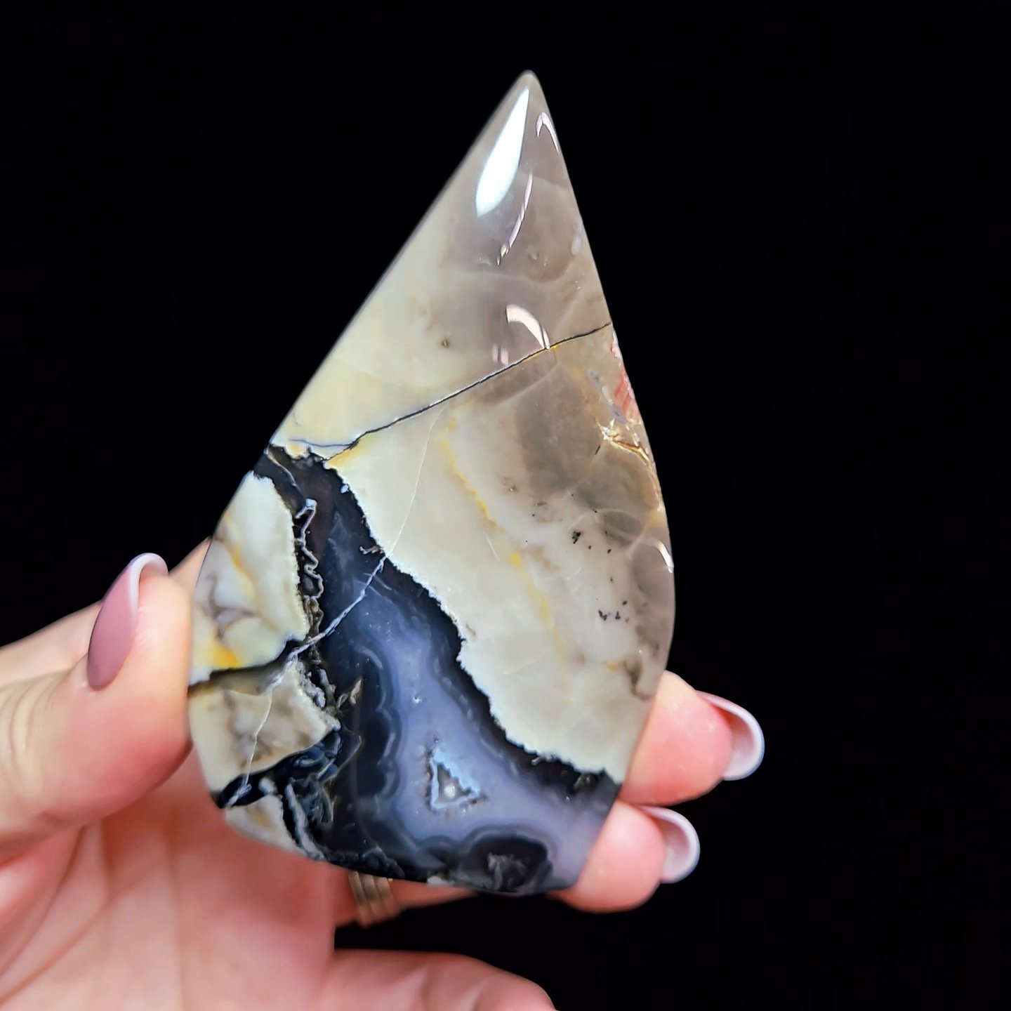 .Agate volcanique #14A