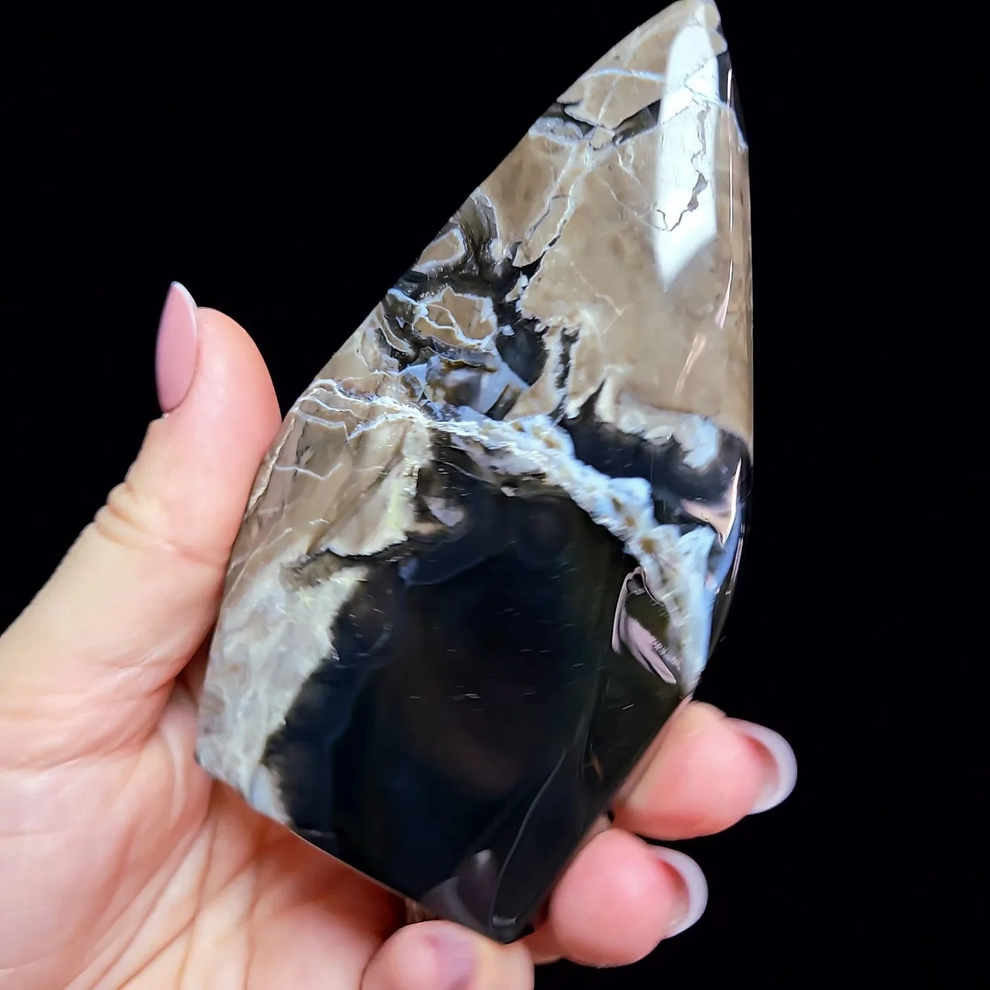 .Agate volcanique #14B