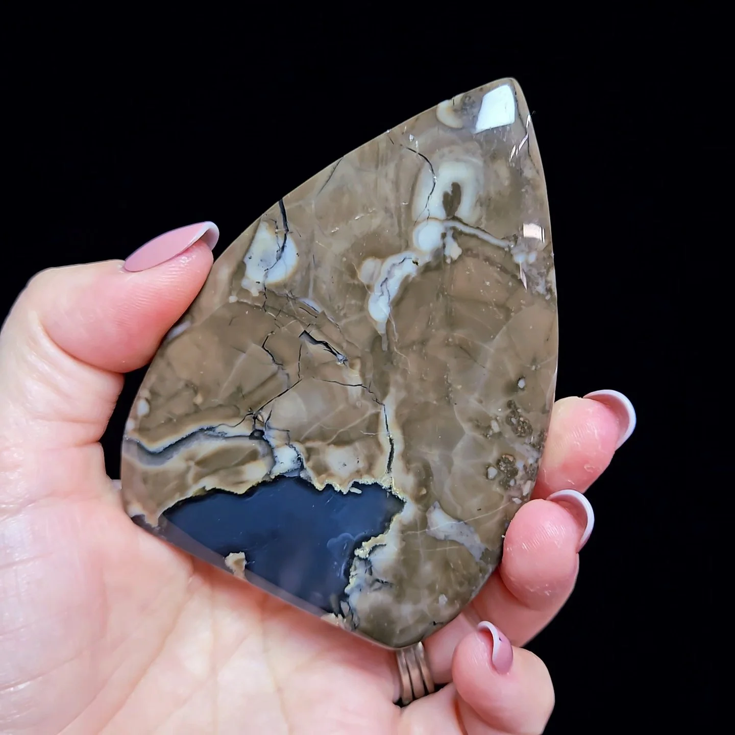 .Agate volcanique #11F