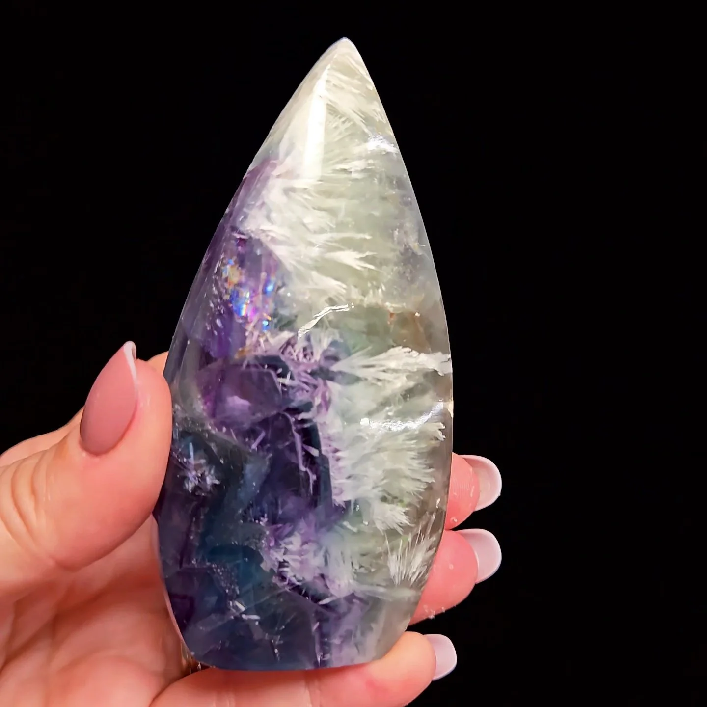 .Fluorite plume d'ange #33A