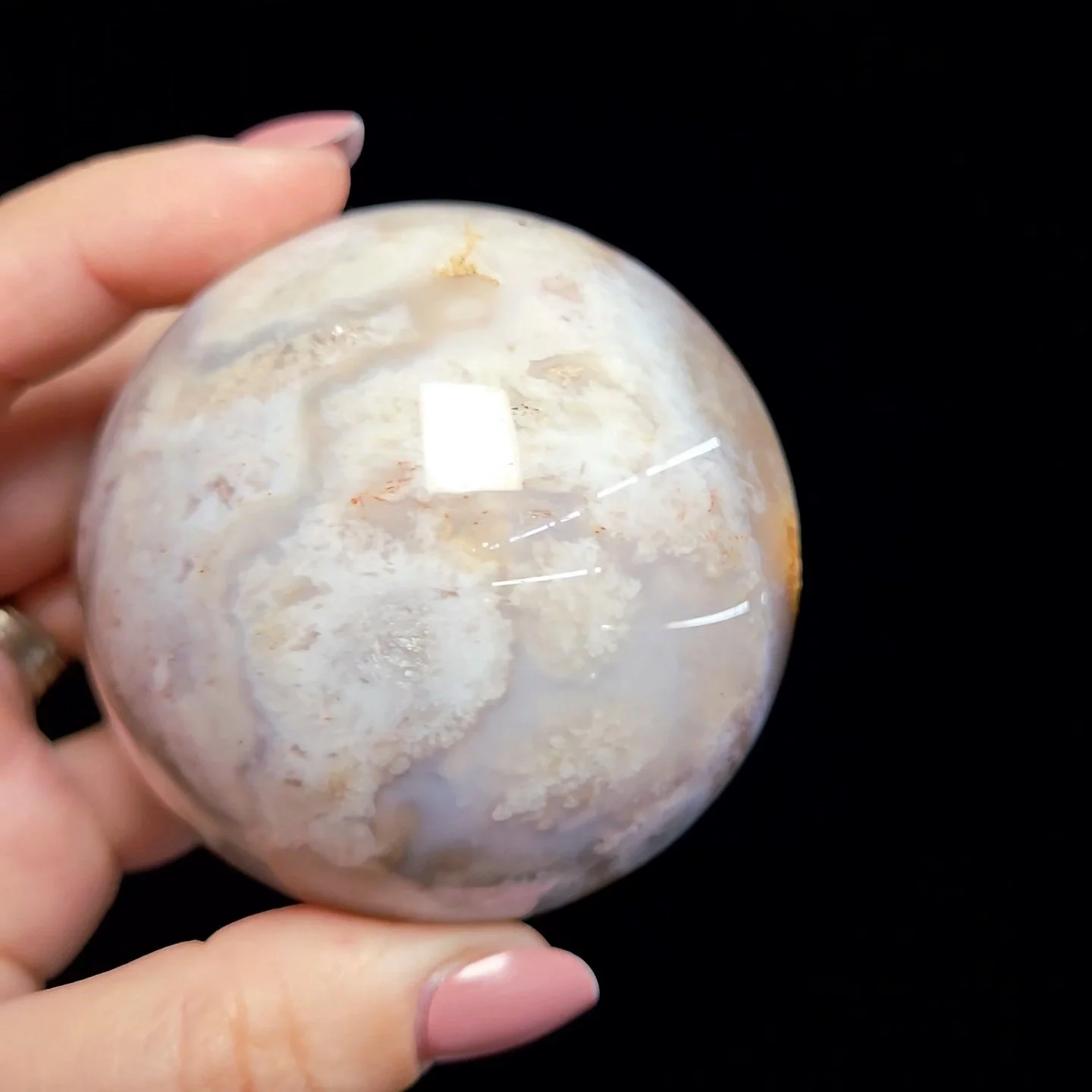 .Agate fleur #41B