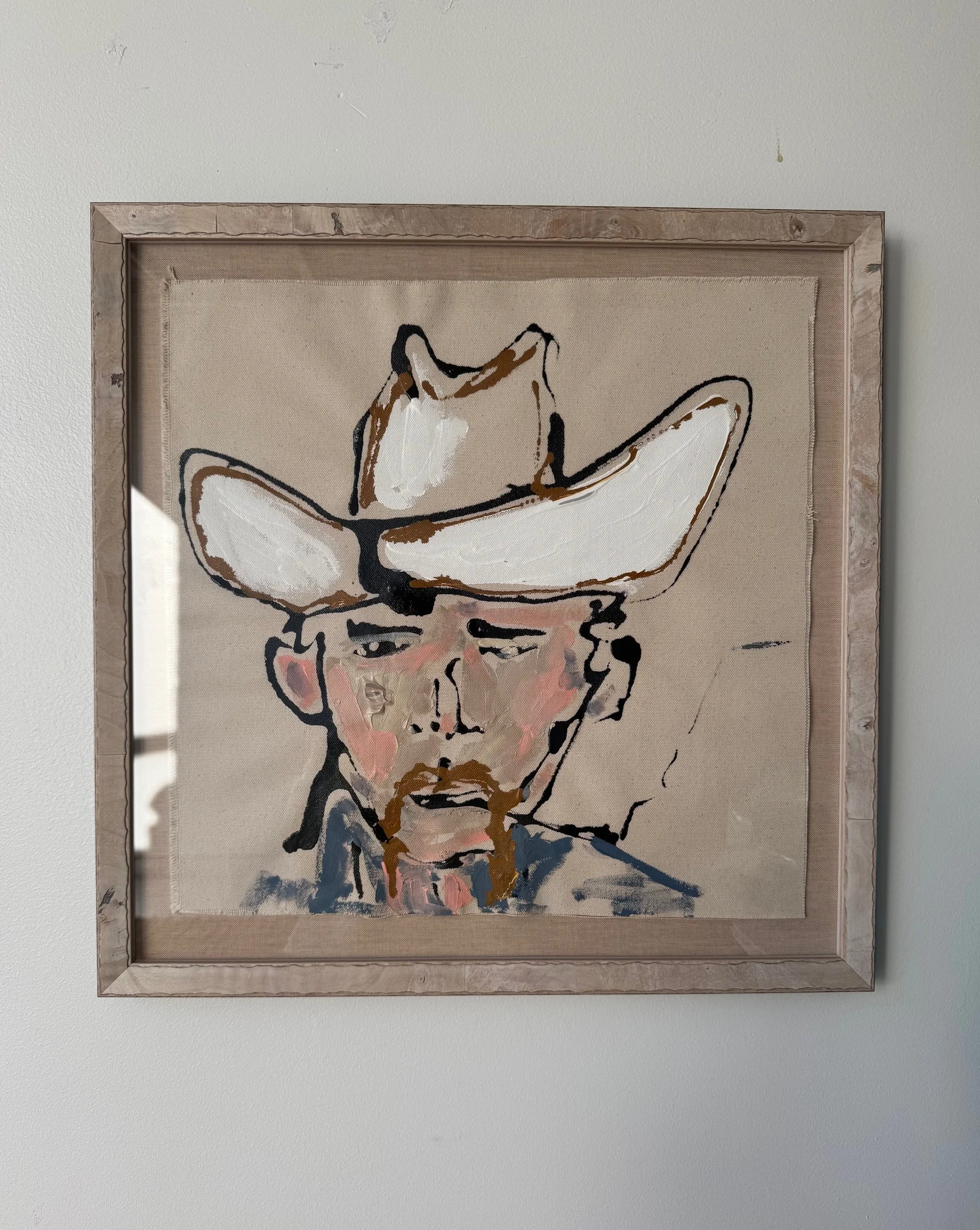 Available* "West Texas Cowboy" 22 x 22 $850