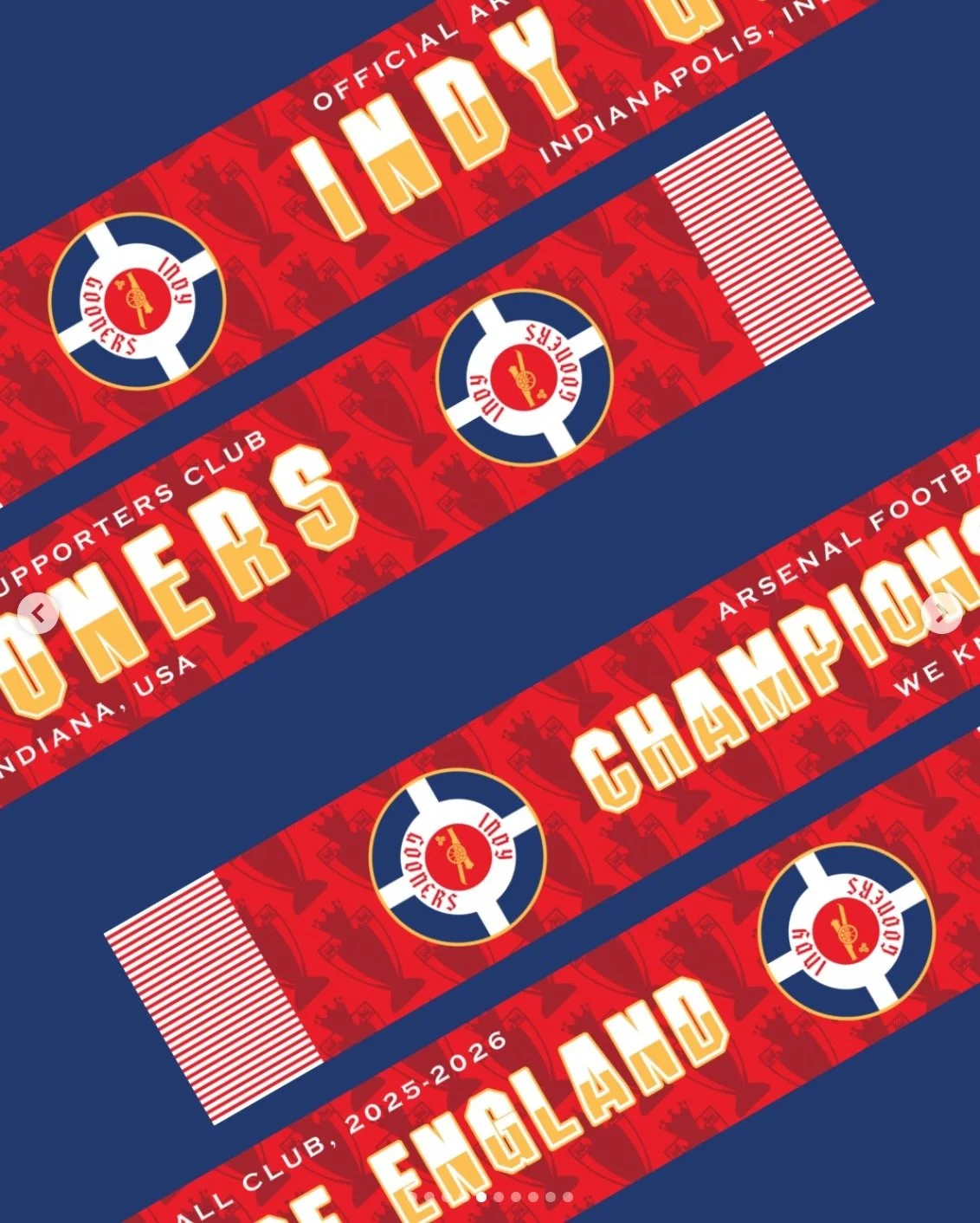 26-27 Champions Scarf
