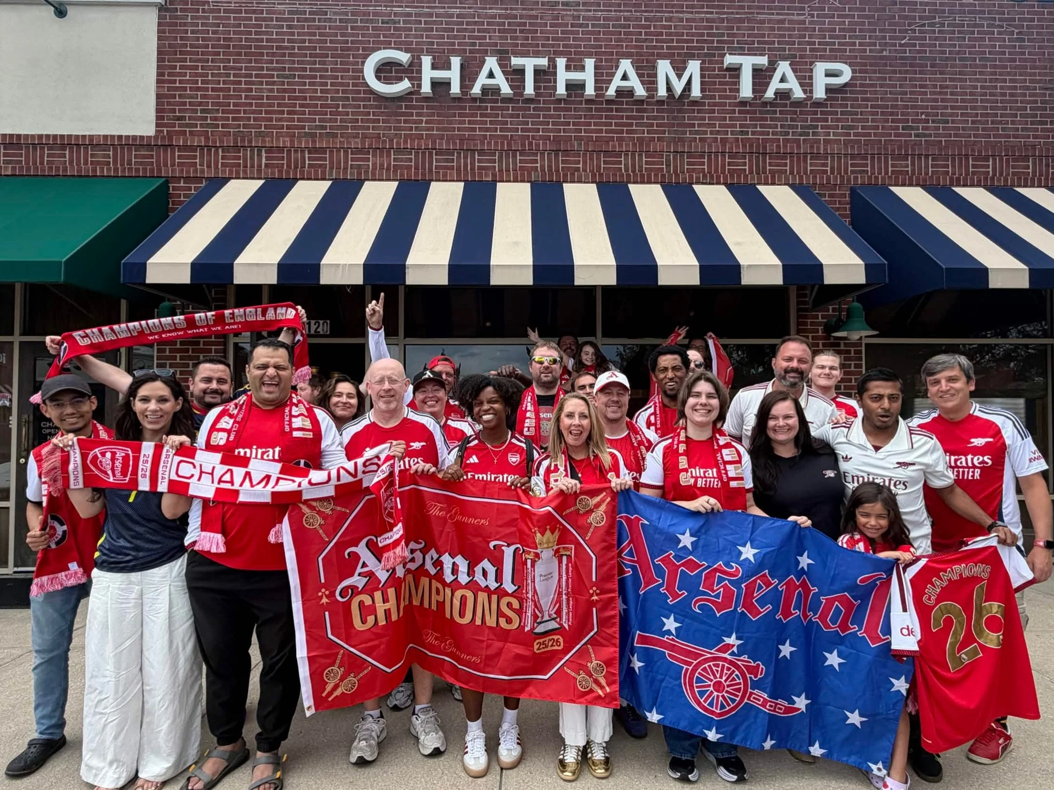 Ahhhhhh, how good it feels to be back. There&rsquo;s a breeze in the air, the beer is crisp, and Arsenal are back to their winning ways. 😌

Thank you to all the regulars and new faces for showing out on this Friday afternoon to support the Champions