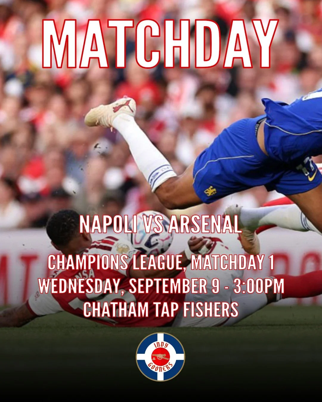 The Gunners are 3-for-3 so far in the league as they head to Napoli for their first Champions League match of the season. With last year's final still burning in everyone's brains, it's now time to start on the long path to Madrid.

⚽ Napoli vs Arsen